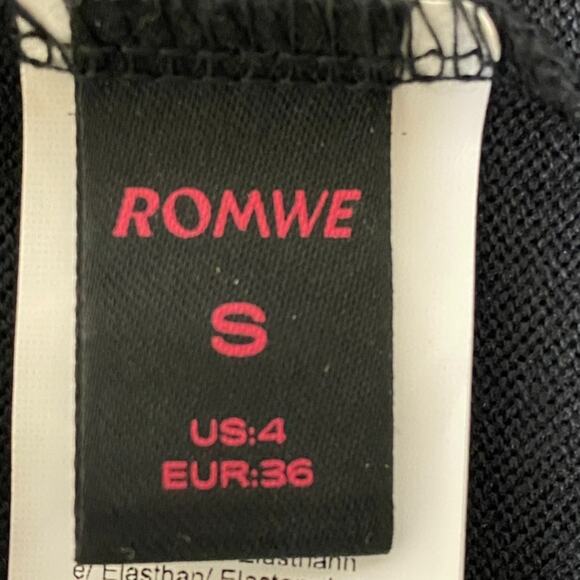 Romwe Womens Faux Leopard Fur Bolero Shrug Size S Grunge Punk Rocker Alt Goth - Picture 5 of 9